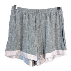 Latuza Women's Soft Sleep Pajama Shorts Lounge Shorts Comfortable Gray Size SM